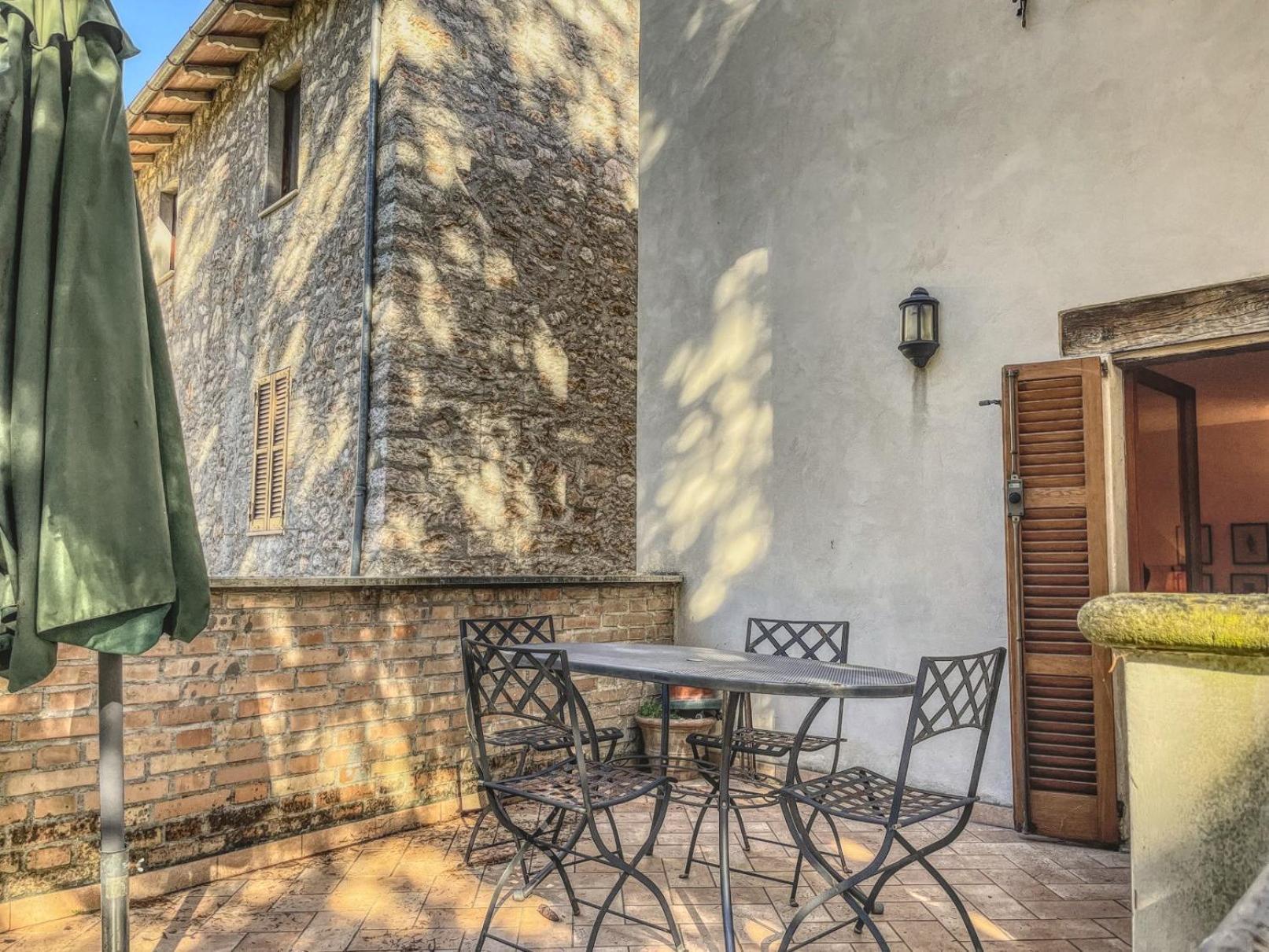 Garden House Villa Cerreto di Spoleto Exterior foto