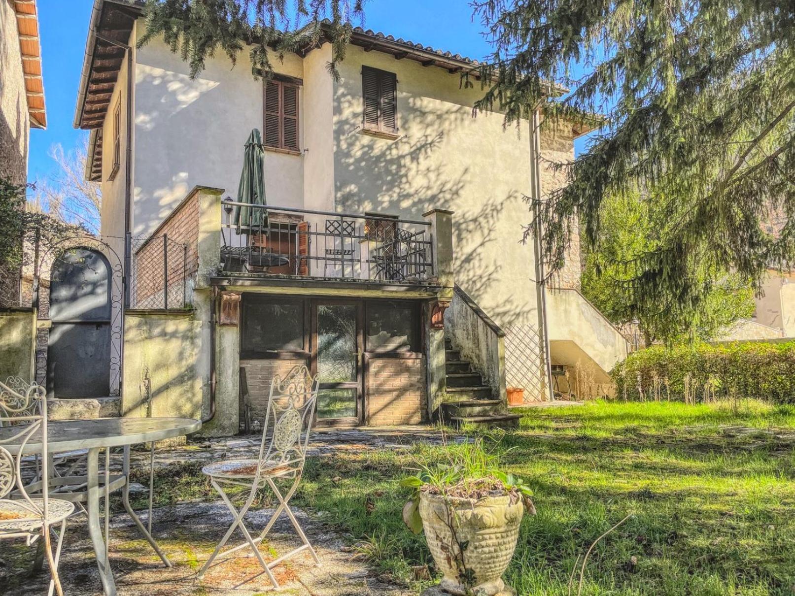 Garden House Villa Cerreto di Spoleto Exterior foto